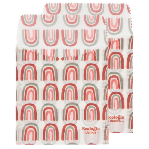 Reusable beeswax sandwich bag - beeswax,